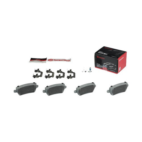 Brembo Rear Ceramic Brake Pads Fits 2006?2011 Volkswagen GTI 4 Pc Brakes P85073N