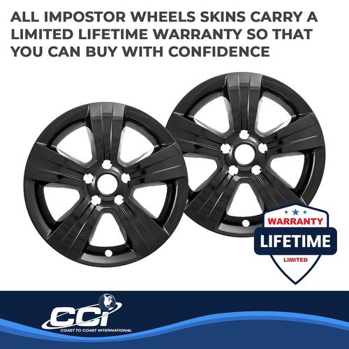 Coast To Coast IWCIMP373BLK IMPOSTOR  WHEEL COVER