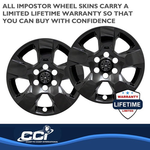 Coast To Coast IWCIMP435BLK IMPOSTOR  WHEEL COVER