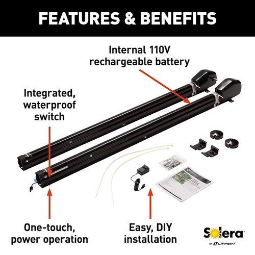 Lippert Components 434729 Solera AWNING-REPAIR PARTS RV