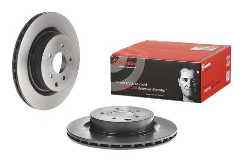 Brembo 09735621C02 Brake Rotor Vented Wheel Bolt Pattern 5 x 114.3mm Single