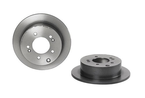 Brembo 08B66711C02 Brake Rotor Solid Wheel Bolt Pattern 5 x 114.3mm Single
