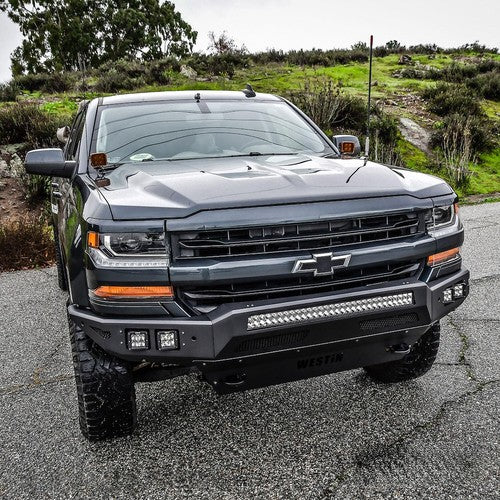 Westin Automotive 58-41005 Textured Electro Coated Black Steel Bumper