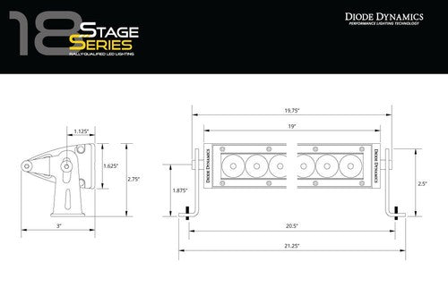 Diode Dynamics DD5016 Stage Series LED LIGHTS