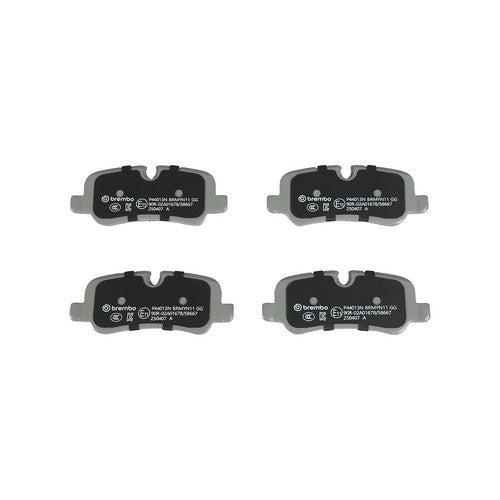 Brembo Rear Ceramic Brake Pads Fits 2005-2009 Land Rover LR3 4 Piece P44013N