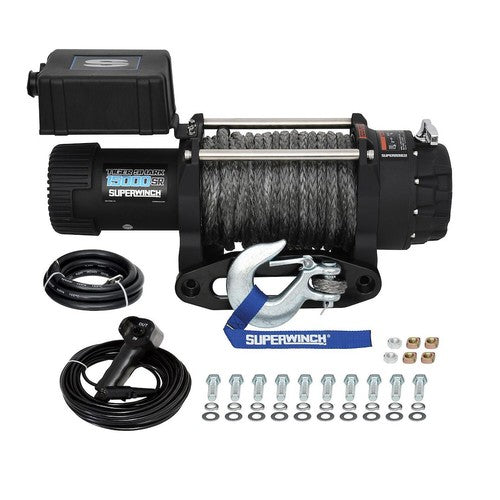 Superwinch 1515001  Winch 15000 Lb  78 Foot Synthetic Rope Handheld Remote