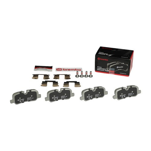 Brembo Rear Ceramic Brake Pads Fits 2010-2012 Land Rover Range Rover 4Pc P44019N