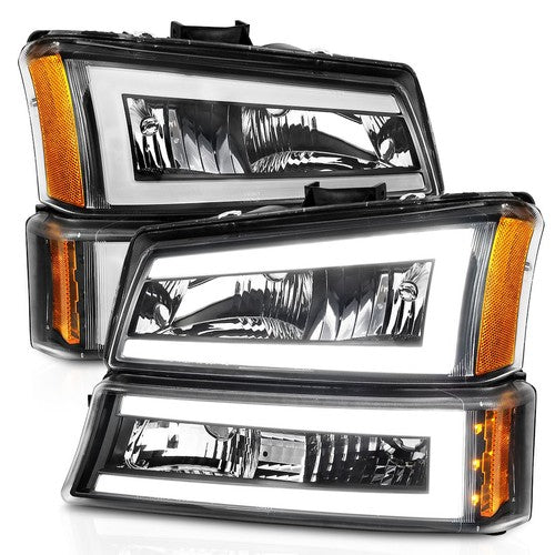 ANZO USA 111501 Crystal HEADLIGHT ASSEMBLY
