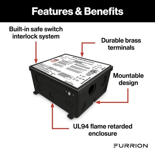 Furrion LLC F50-ATS  TRANSFER SWITCHES & PANELS RV