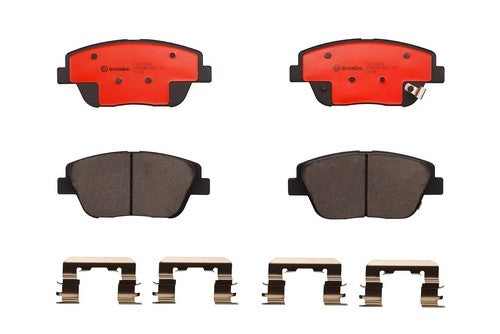 Brembo Front Ceramic Brake Pads Fits 2011-2015 Hyundai Sonata 4 Piece P30066N