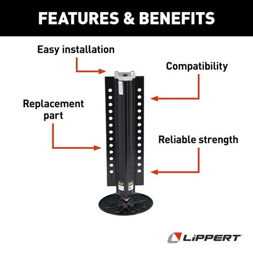 Lippert Components 433469 Level Up TRAILER JACKS