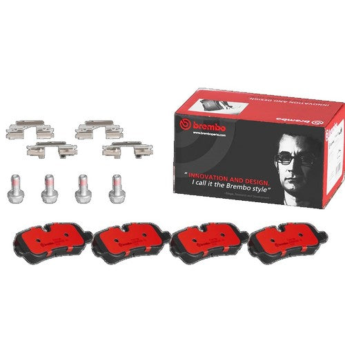 Brembo Rear Ceramic Brake Pads Fits 2010-2012 Land Rover Range Rover 4Pc P44019N