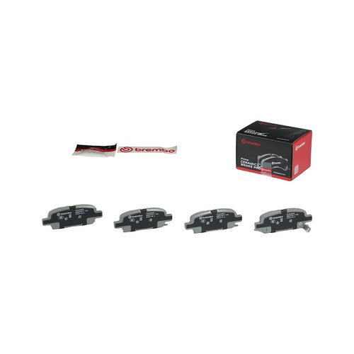 Brembo Rear Ceramic Brake Pads Fits 2009-2010 Nissan Murano 4 Pc Brakes P56068N