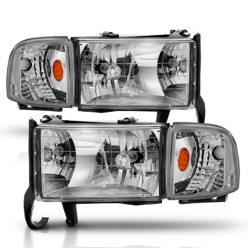 ANZO USA 111068 Crystal Clear HEADLIGHT ASSEMBLY