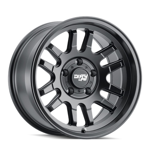 Dirty Life Race Wheels 9310-7983MB12 6 Split Spoke 2500lb Cap 17in Dia x 9in W