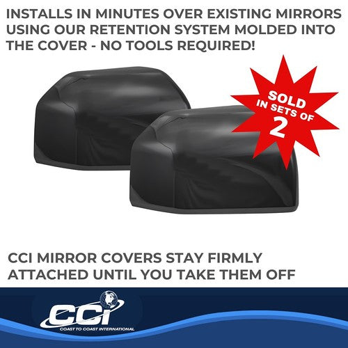 Coast To Coast CCIMC67511RBK  MIRROR COVERS