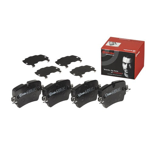 Brembo Rear Low Metallic Brake Pads Fits 2016-2019 Jaguar XJ 4 Pc Brakes P36033