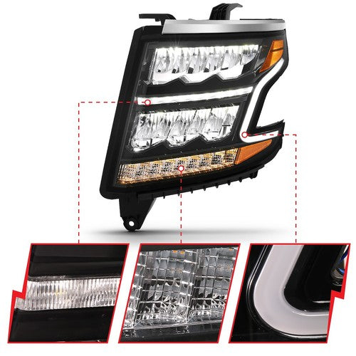 ANZO USA 111478 Crystal HEADLIGHT ASSEMBLY