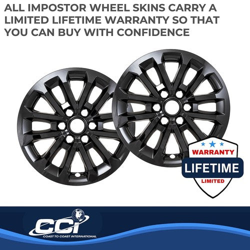Coast To Coast IMP506BLK IMPOSTOR  WHEEL COVER