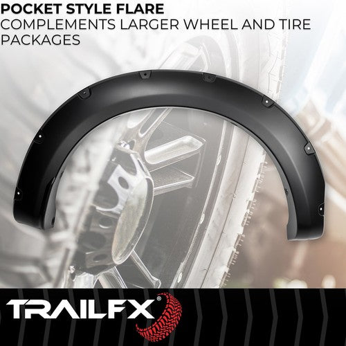 TrailFX TFF3008S TFX Fender Flares FENDER FLARES