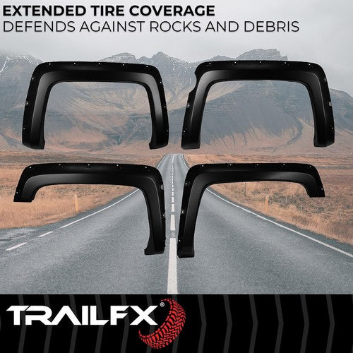 TrailFX TFC3004S TFX Fender Flares FENDER FLARES