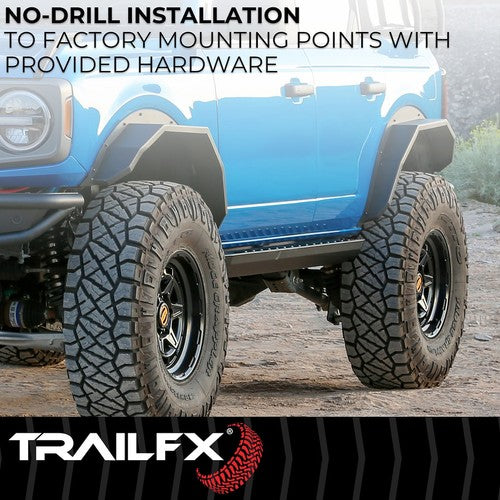 TrailFX BR014T TFX Fender Flares FENDER FLARES