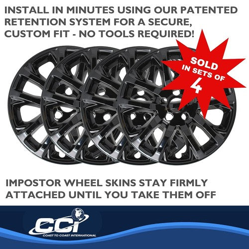 Coast To Coast IMP457BLK IMPOSTOR  WHEEL COVER