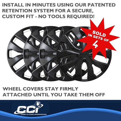 Coast To Coast IWC51916BLK  WHEEL COVER