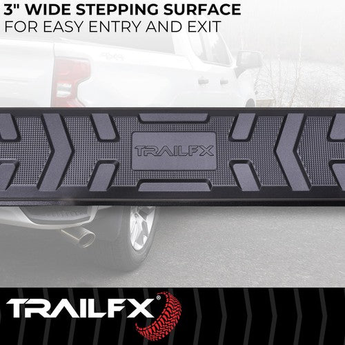 TrailFX AL4006B TrailFX A4 Series NERF BAR OVAL 4 1/2"