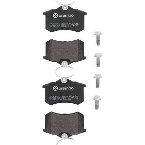 Brembo Rear Low Metallic Brake Pads Fits 2003-2006 Audi A4 Quattro 4 Pc P85017