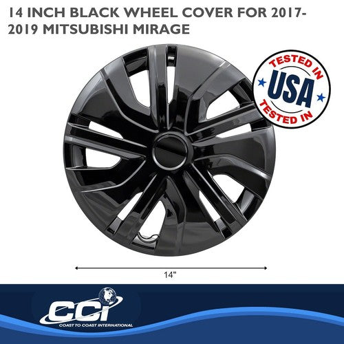 Coast To Coast 49514BLK  WHEEL COVER