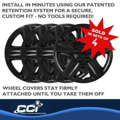 Coast To Coast IWC43116BLK  WHEEL COVER