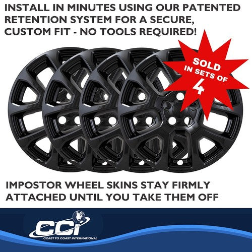 Coast To Coast IMP507BLK IMPOSTOR  WHEEL COVER