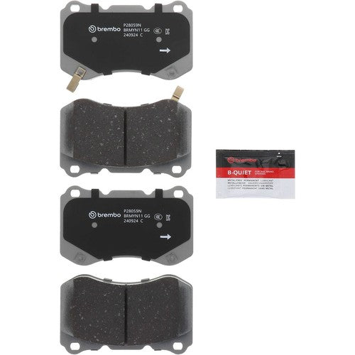 Brembo Front Ceramic Brake Pads Fits 2004-2008 Acura TL 4 Pc Brake Set P28059N