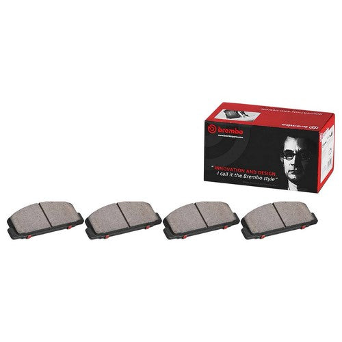 Brembo Rear Ceramic Brake Pad Fits 2002-2006 Nissan Sentra 4 Pc Brakes P49035N
