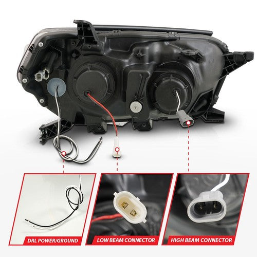 ANZO USA 111602  HEADLIGHT ASSEMBLY