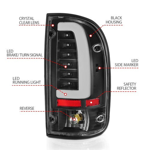 ANZO USA 311353  TAIL LIGHT LENSES