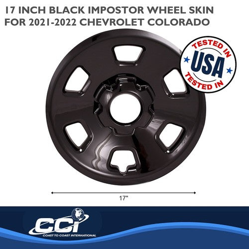Coast To Coast IMP102BLK IMPOSTOR  WHEEL COVER