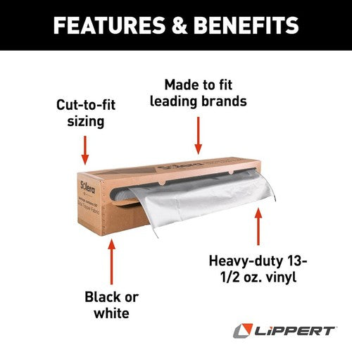 Lippert Components 432252 Solera AWNINGS-REPLACEMENT FABRIC RV