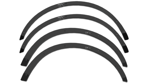 Body Armor FB-5100 Fender Flare Delete Odyssey Black Steel Set of 4