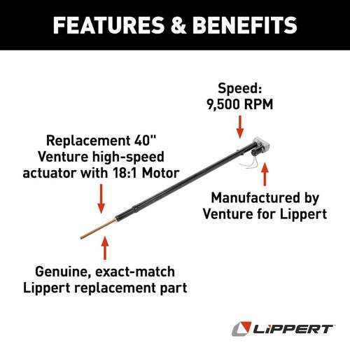 Lippert Components 168956  SLIDEOUT REPAIR PARTS RV