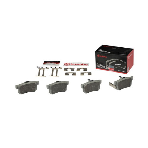 Brembo Rear Ceramic Brake Pads Fits 2005-2016 Honda CR-V 4 Piece Brakes P28051N