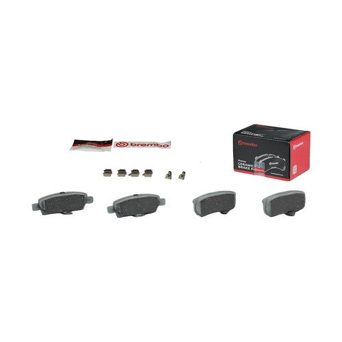 Brembo Rear Ceramic Brake Pads Fits 2007-2017 Jeep Patriot 4 Pc Brakes P54034N