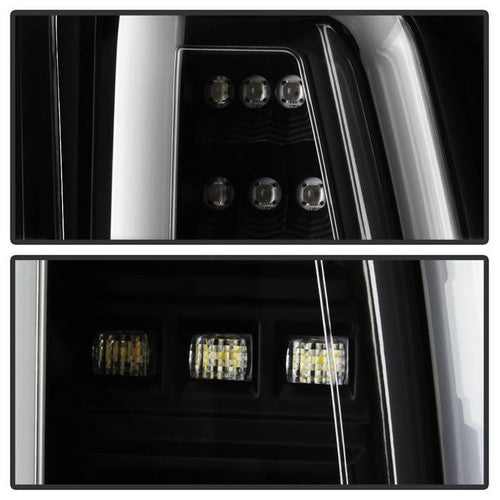Spyder Auto 5085702 Tail Light Assembly LED Red/ White/ Amber Bulbs Set Of 2