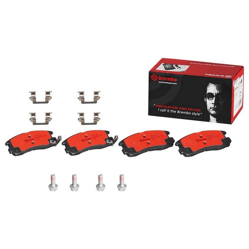 Brembo Rear Ceramic Brake Pads Fits 1995-2012 Mitsubishi Eclipse 4 Piece P54012N