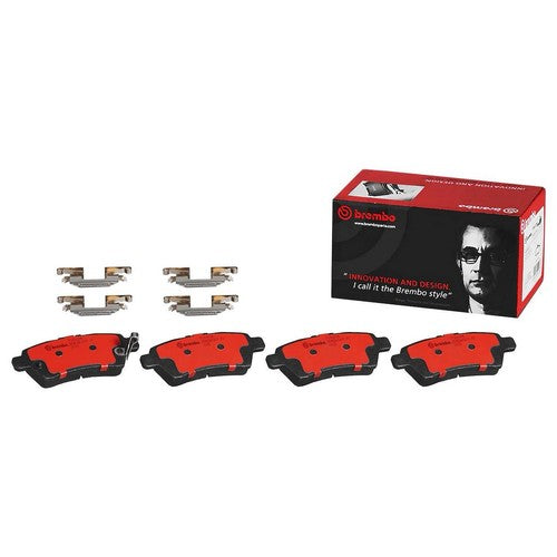 Brembo Rear Ceramic Brake Pads Fits 2005-2012 Nissan Pathfinder 4 Piece P56060N