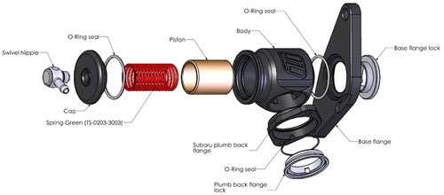 Turbo Smart TS-0203-1215 Kompact BLOW OFF VALVE