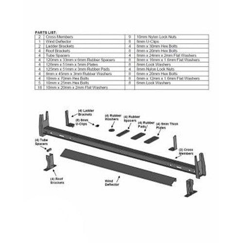 Black Horse Offroad TR-NRG01  ROOF RACK ACCESSORIES