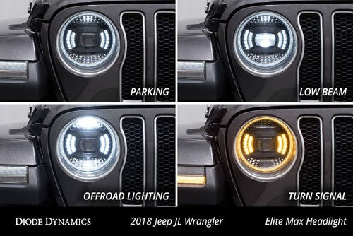 Diode Dynamics DD5165 Elite Max Series HEADLIGHT ASSEMBLY
