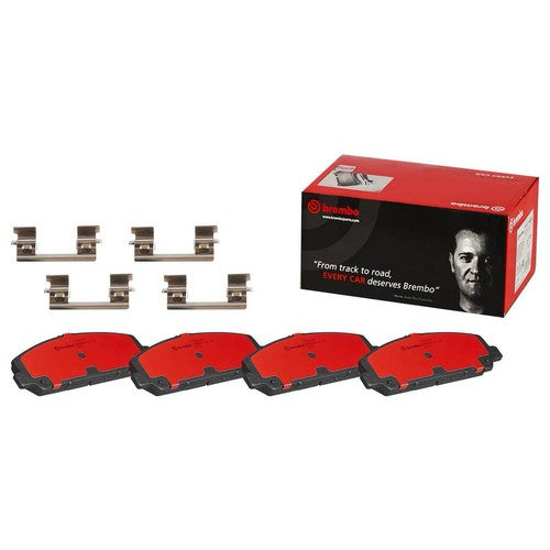 Brembo Front Ceramic Brake Pads Fits 2014-2024 Infiniti QX80 4 Pc Brakes P56079N